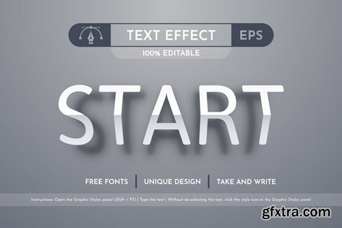 Angle Paper - Editable Text Effect, Font Style ZD6RVDE