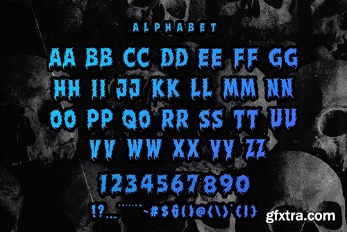 Sinners Domination Metal Horror Font LKE3YCT