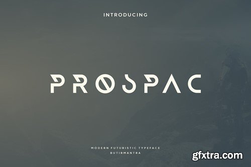 Prospac - Modern Futuristic Font MBX7HGU