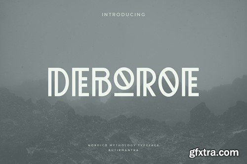 Deboroe - Artdeco Font GFQ8LC7