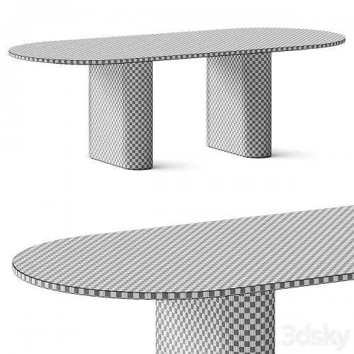 Arco Kami Oval 1 Dining Table