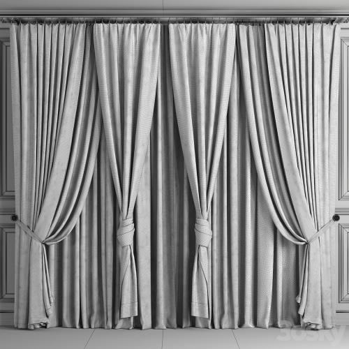 Curtains with window 510C