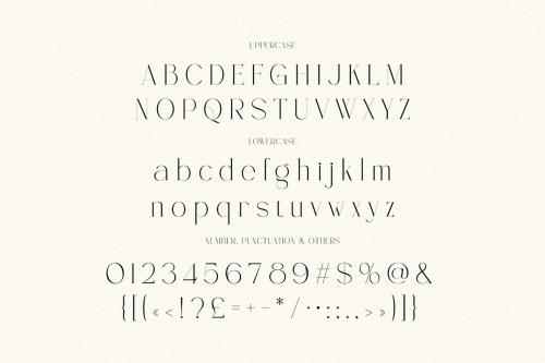 Deeezy - Shaun Gilchrist Luxury Serif