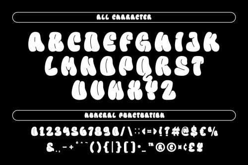 Deeezy - Flexi Gloo - Bubble Font