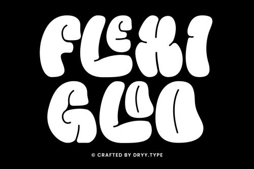 Deeezy - Flexi Gloo - Bubble Font