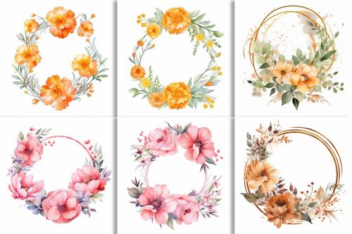 Deeezy - Watercolor Floral Flower Design