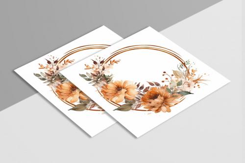 Deeezy - Watercolor Floral Flower Design