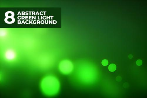 Deeezy - 8 Abstract Green Light Stock Images