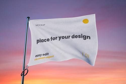 Deeezy - Waving Flag Mockups