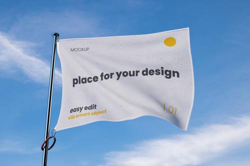 Deeezy - Waving Flag Mockups