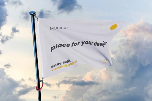 Deeezy - Waving Flag Mockups