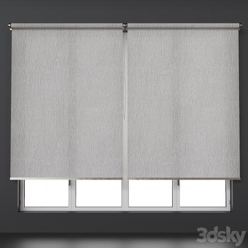 Roller blinds. Set 10