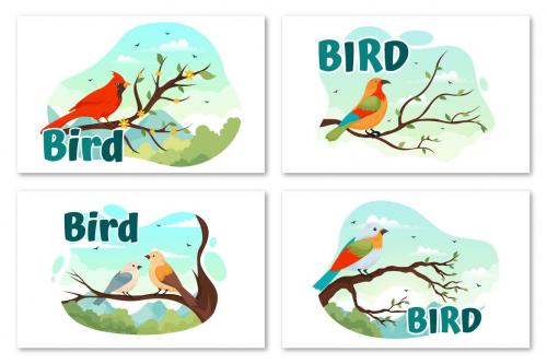 Deeezy - 11 Bird Animal Vector FREE Illustration