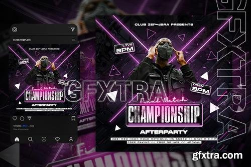 E-Sport Flyer Template GLC9VCP