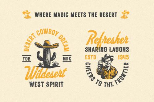 Deeezy - Fendesert - Vintage Stamp Font Duo