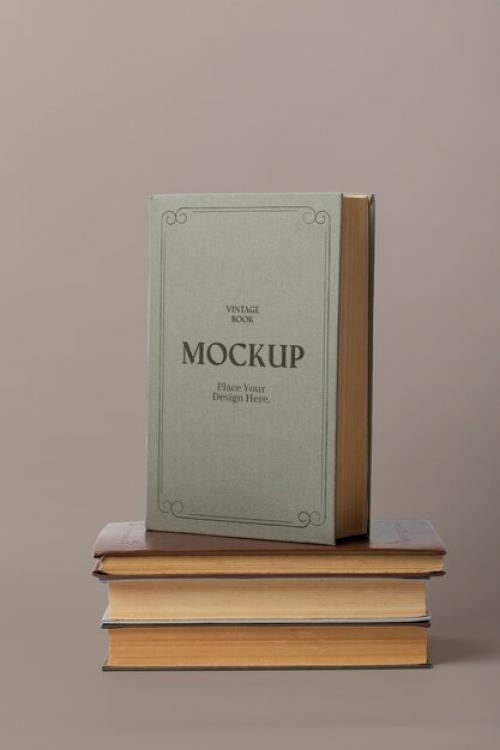 Vintage Book Mockup