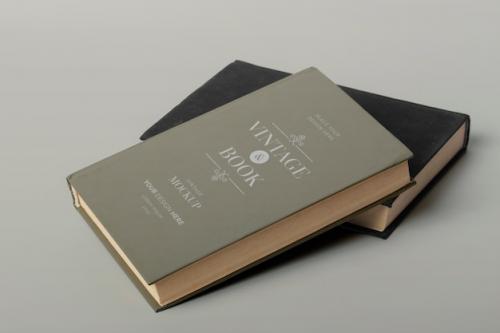 Vintage Book Mockup