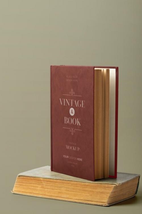 Vintage Book Mockup