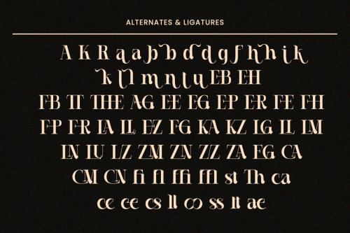 Deeezy - Casthelic - Elegant Serif Typeface