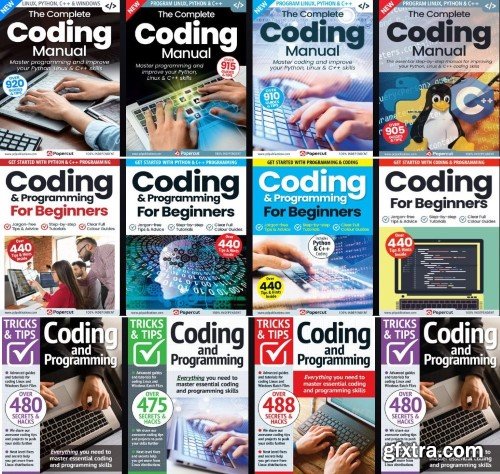Coding The Complete Manual, Tricks And Tips, For Beginners - 2023 Full Year Issues Collection