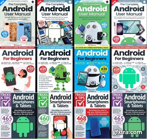 Android The Complete Manual, Tricks And Tips, For Beginners - 2023 Full Year Issues Collection