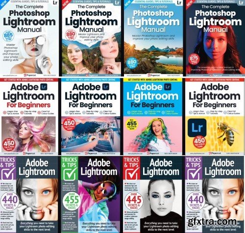 Photoshop Lightroom The Complete Manual, Tricks And Tips, For Beginners - 2023 Full Year Issues Collection