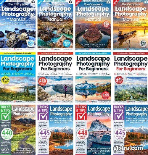 Landscape Photography, The Complete Manual,Tricks And Tips,For Beginners - Full Year 2023 Collection