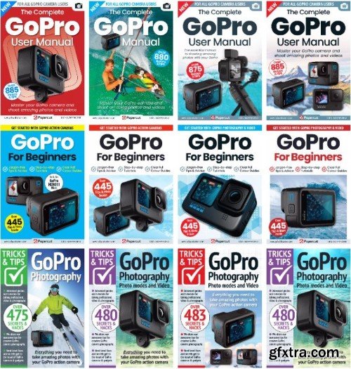 GoPro The Complete Manual, Tricks And Tips, For Beginners - 2023 Full Year Issues Collection