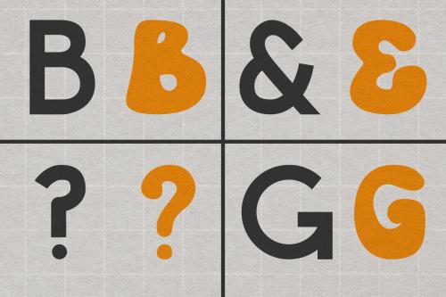 Deeezy - Balance Groovy - Duo Font