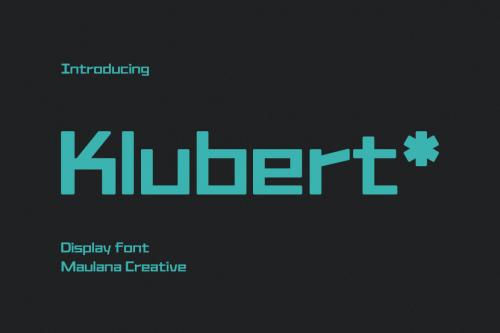 Deeezy - Klubert Display Sans Fonts