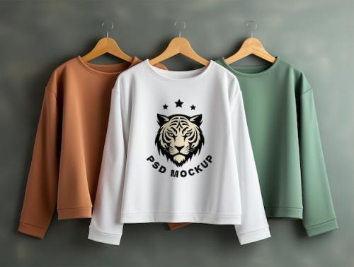 Sweatshirt Mockup Design Psd Template