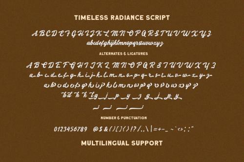 Deeezy - Timeless Radiance - Organic Font Duo