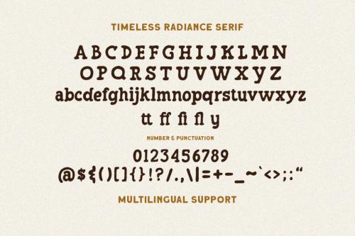 Deeezy - Timeless Radiance - Organic Font Duo