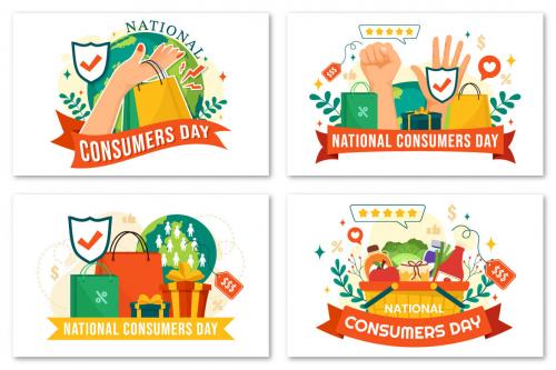 Deeezy - 14 National Consumer Day Illustration