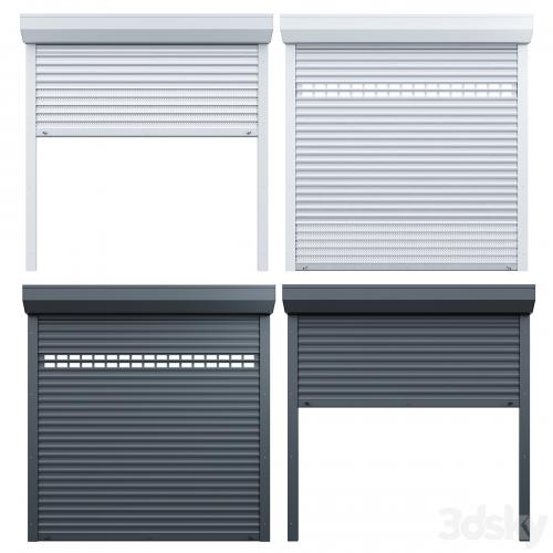 Roller shutter for garage