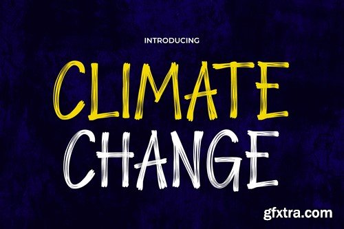 Climate Change - Modern Handwritten Graffiti Font 3C2GSNQ