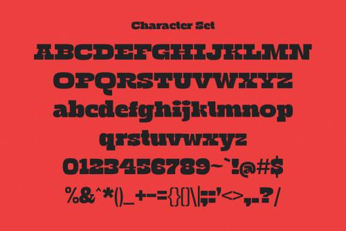 Deeezy - Risbak Slab Serif Typeface