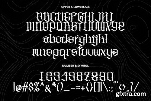 Smorens - Modern Blackletter Typeface Q5YVA9U