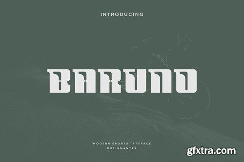 Baruno - Modern Sport Font 74JALV4