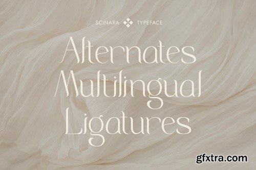 Scinara - Modern Beauty Typeface PMYTVJ6