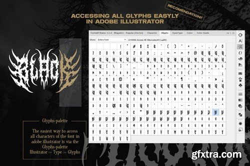 Magedon - Death Metal Font NM39HEJ