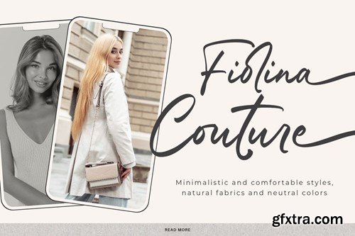 Palmer Couture - A Stylish Script Font LUR757W