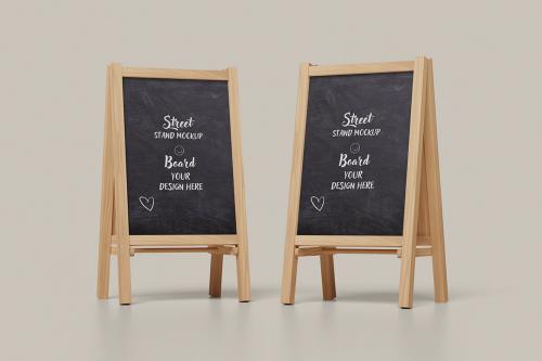 Sandwich Board Mockup