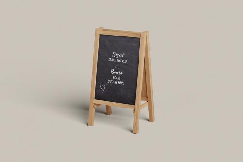 Sandwich Board Mockup