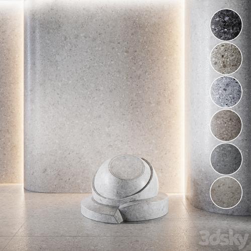 Terrazzo marble set (seamless) | 03