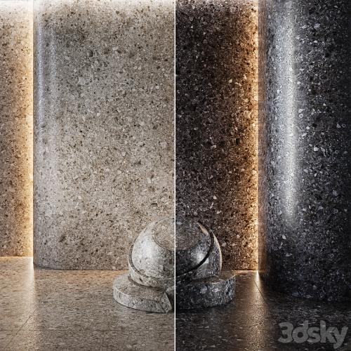 Terrazzo marble set (seamless) | 03