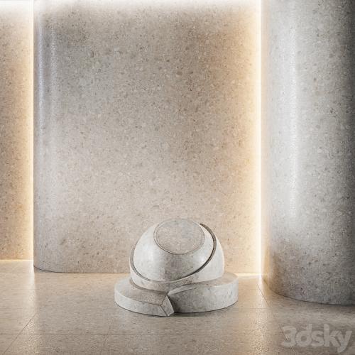 Terrazzo marble set (seamless) | 03