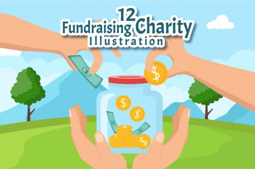 Deeezy - 12 Fundraising Charity and Donation Illustration