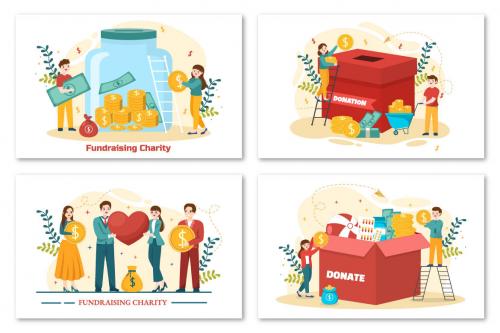 Deeezy - 12 Fundraising Charity and Donation Illustration