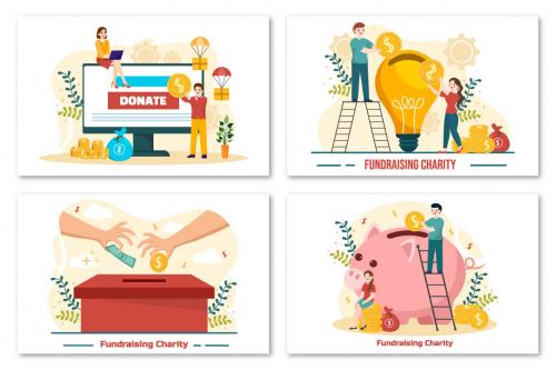 Deeezy - 12 Fundraising Charity and Donation Illustration